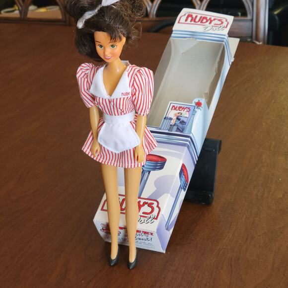 Vintage 1996 From Ruby Restaurant Surf City's Ruby's Diner Doll New open box - Picture 1 of 16